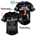 Kane Brown In The Air Tour Black Personalized Baseball Jersey