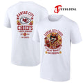 Kansas City Chiefs heat wave beach vibes mascot shirt