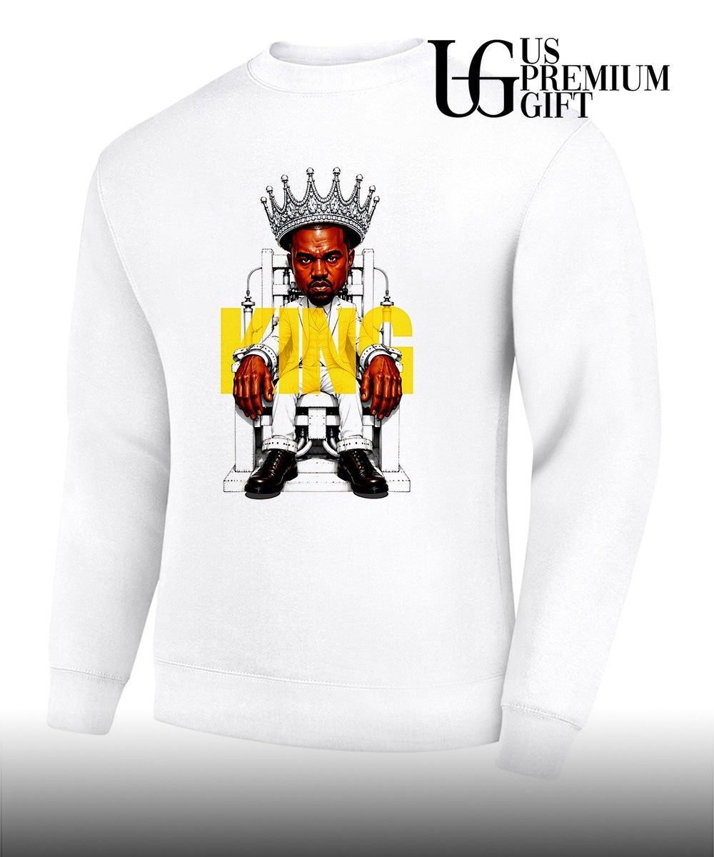 Kanye West King Electrocution Chair Art shirt