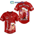 Karol G Feliz Navidad Bichota Christmas Mermaid Custom Name Number Baseball Jersey