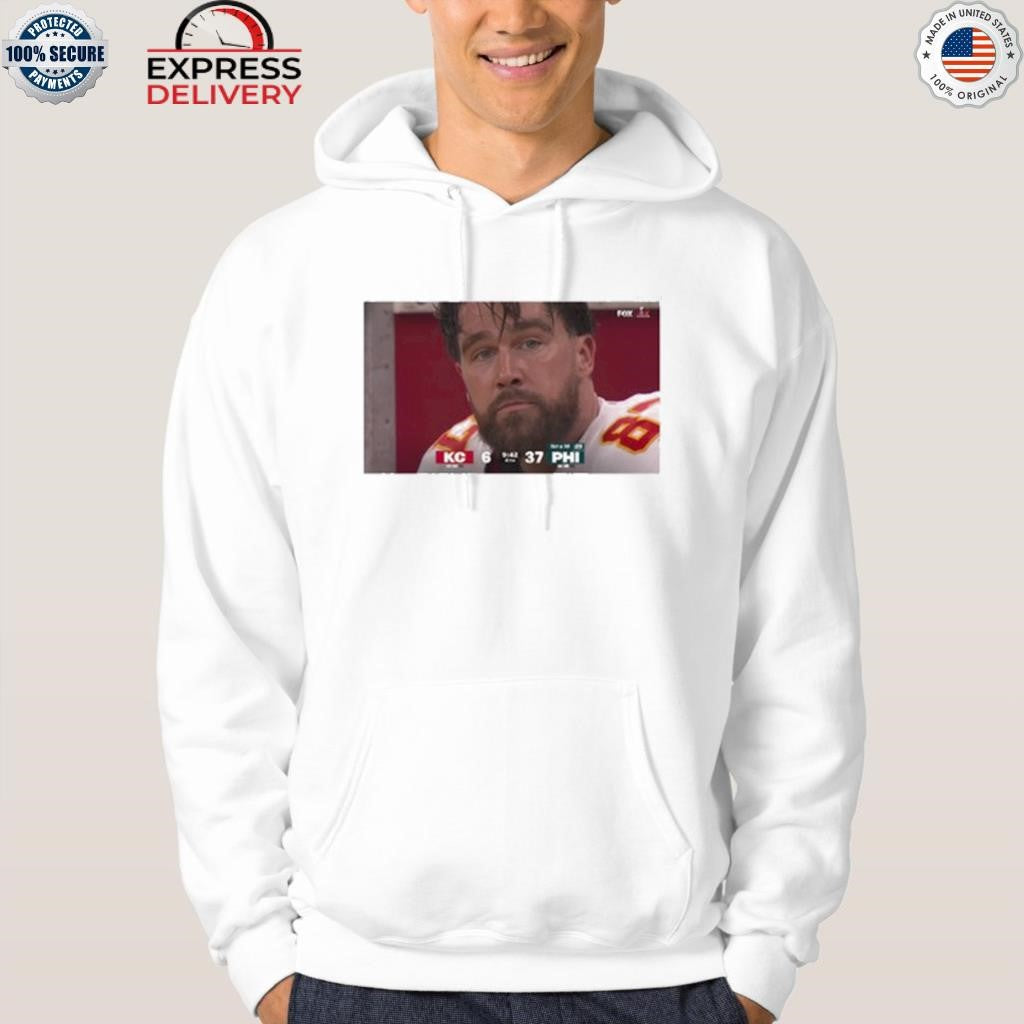 Kelce’s Face In That Loss Shirt