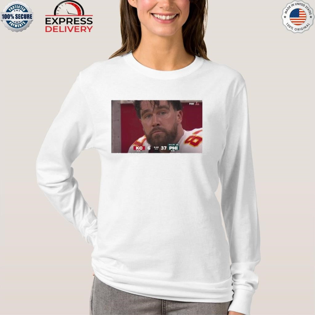 Kelce’s Face In That Loss Shirt