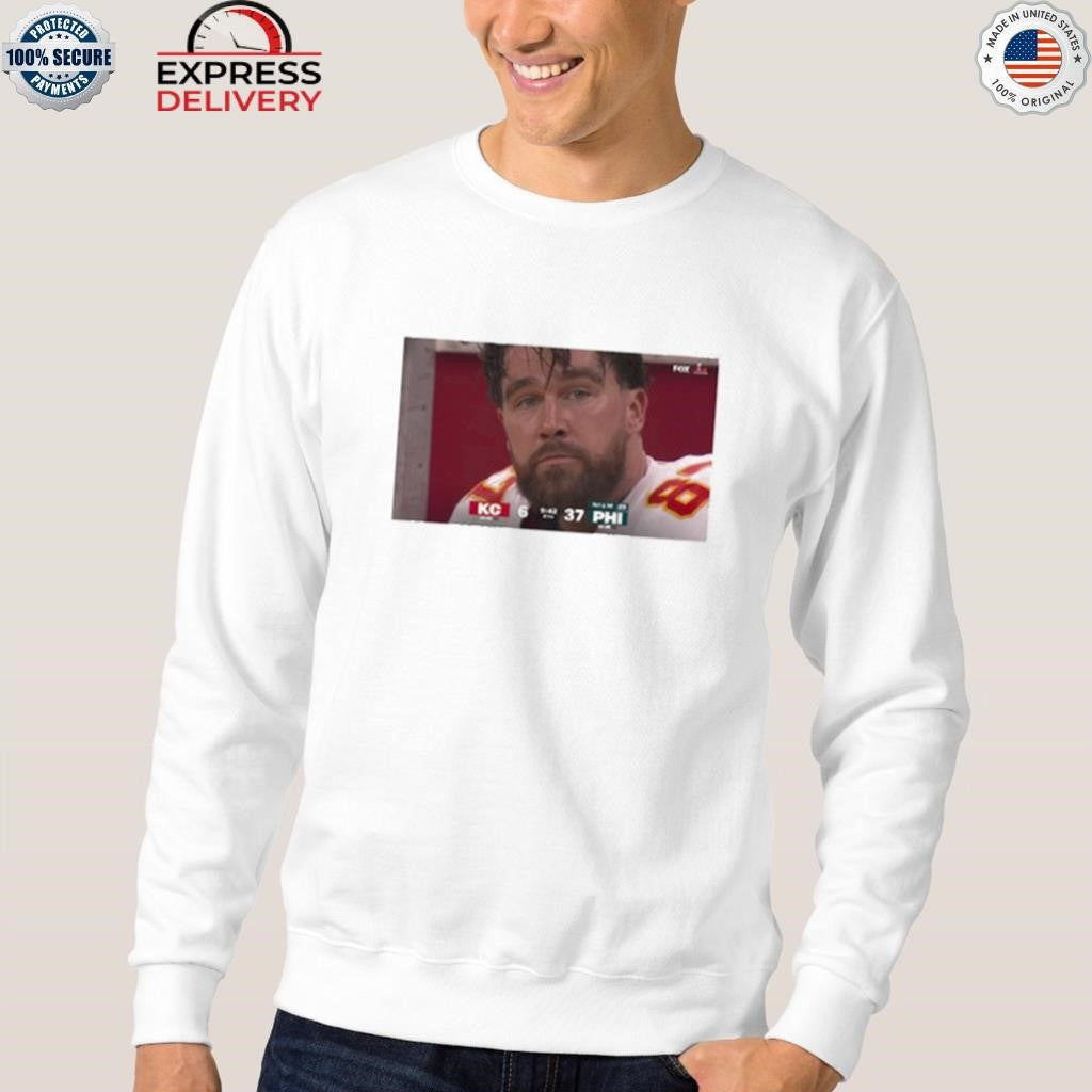Kelce’s Face In That Loss Shirt