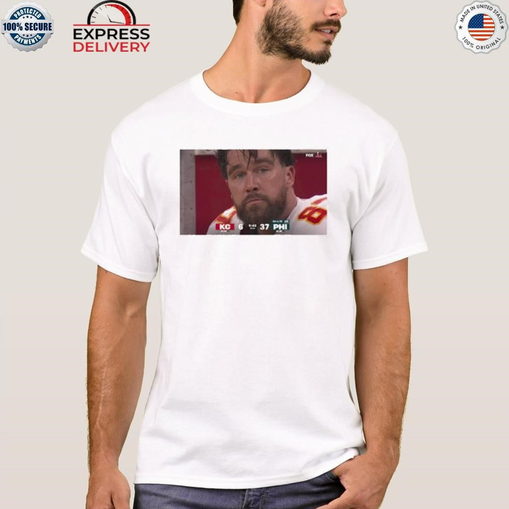 Kelce’s Face In That Loss Shirt