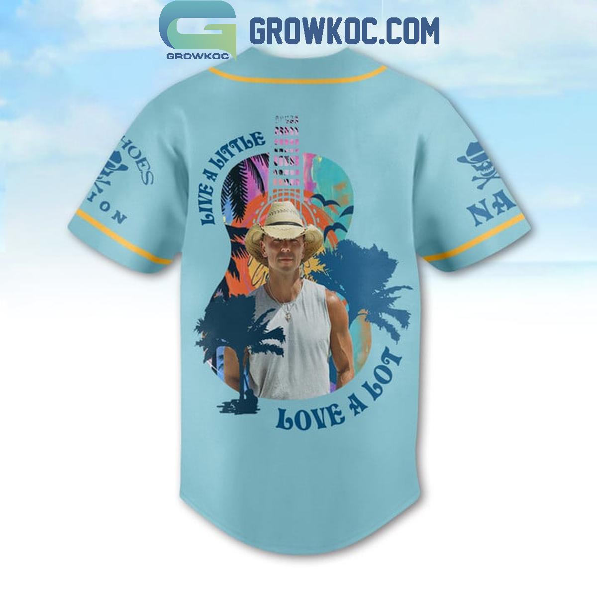 Kenny Chesney Live A Little Love A Lot Personalized Baseball Jersey