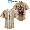 Kenny Chesney No Shoes Eras Personalized Baseball Jersey Brown Design