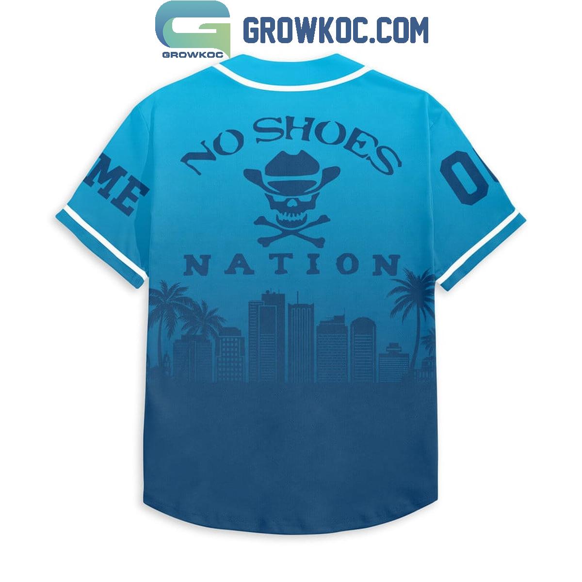 Kenny Chesney No Shoes Nation Cowboy Personalized Baseball Jersey