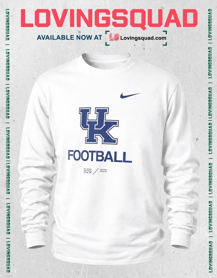 Kentucky Wildcats Football Lexington Kentucky Est 1865 T-shirt