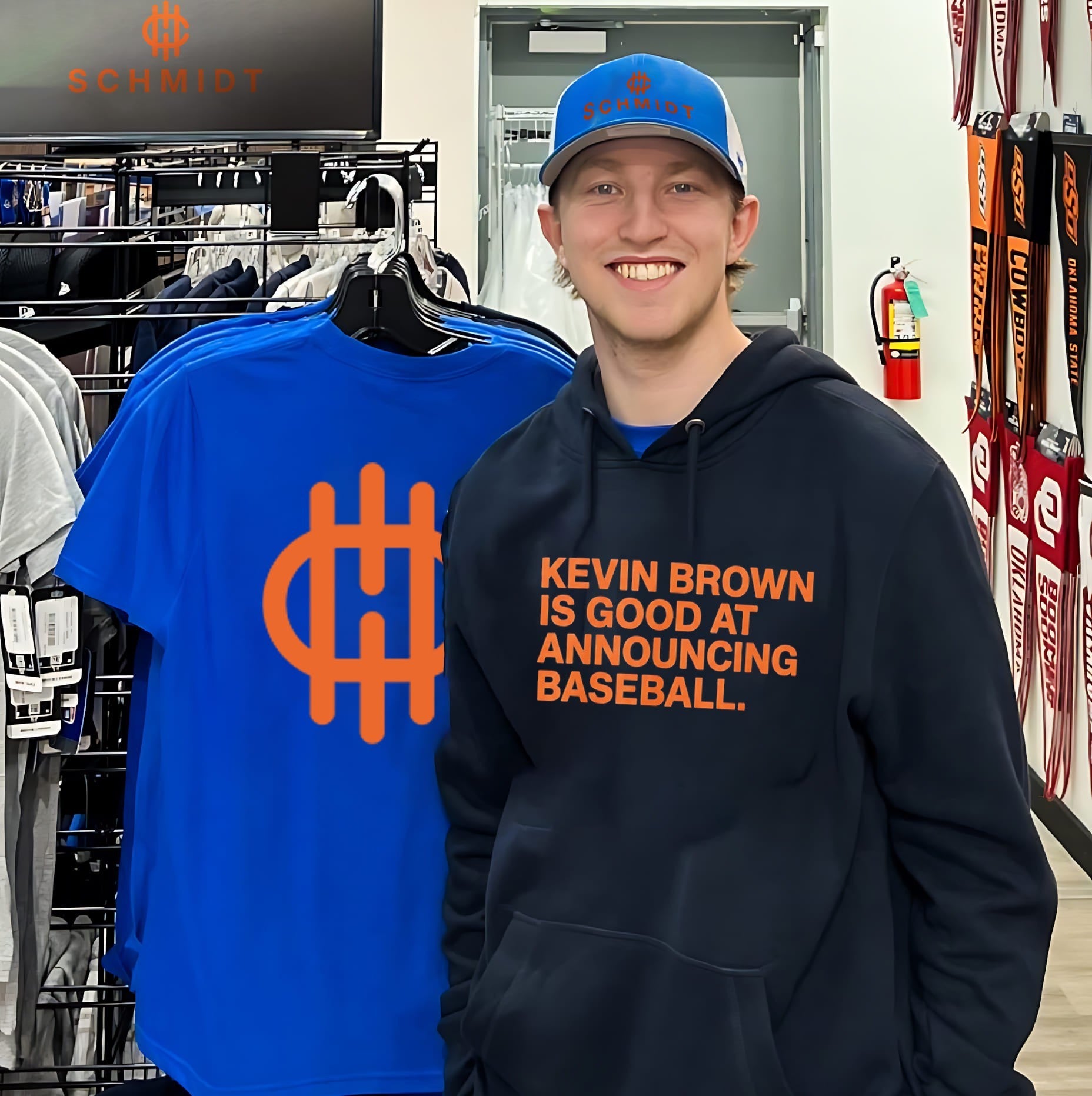 Kevin Brown Is Good at Announcing Baseball Baltimore Orioles shirt