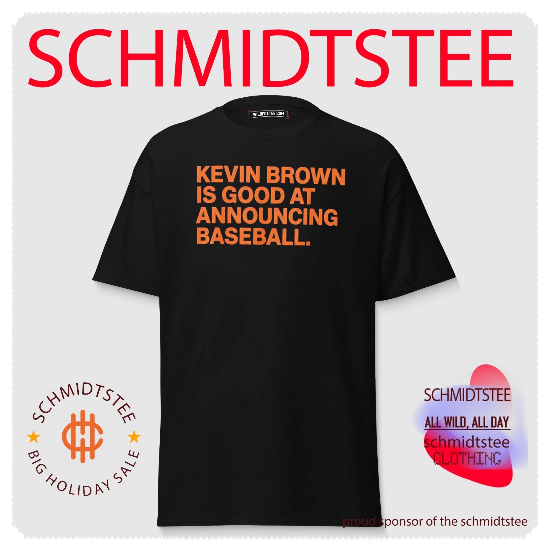 Kevin Brown Is Good at Announcing Baseball Baltimore Orioles shirt