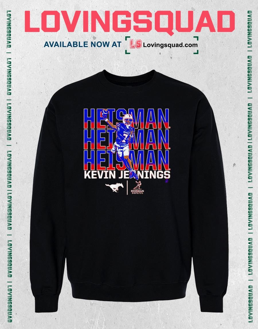 Kevin Jennings SMU Mustangs Heisman Hopeful T-shirt