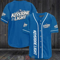 FASHION Keystone Light Baseball Jerseys Botton Shirt