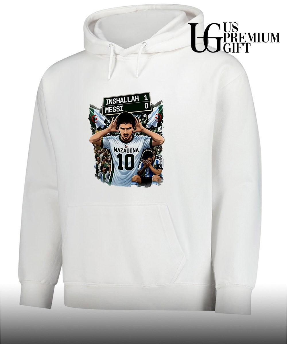 Khoubaib Kouas Messi vs Maza Algeria Argentina shirt