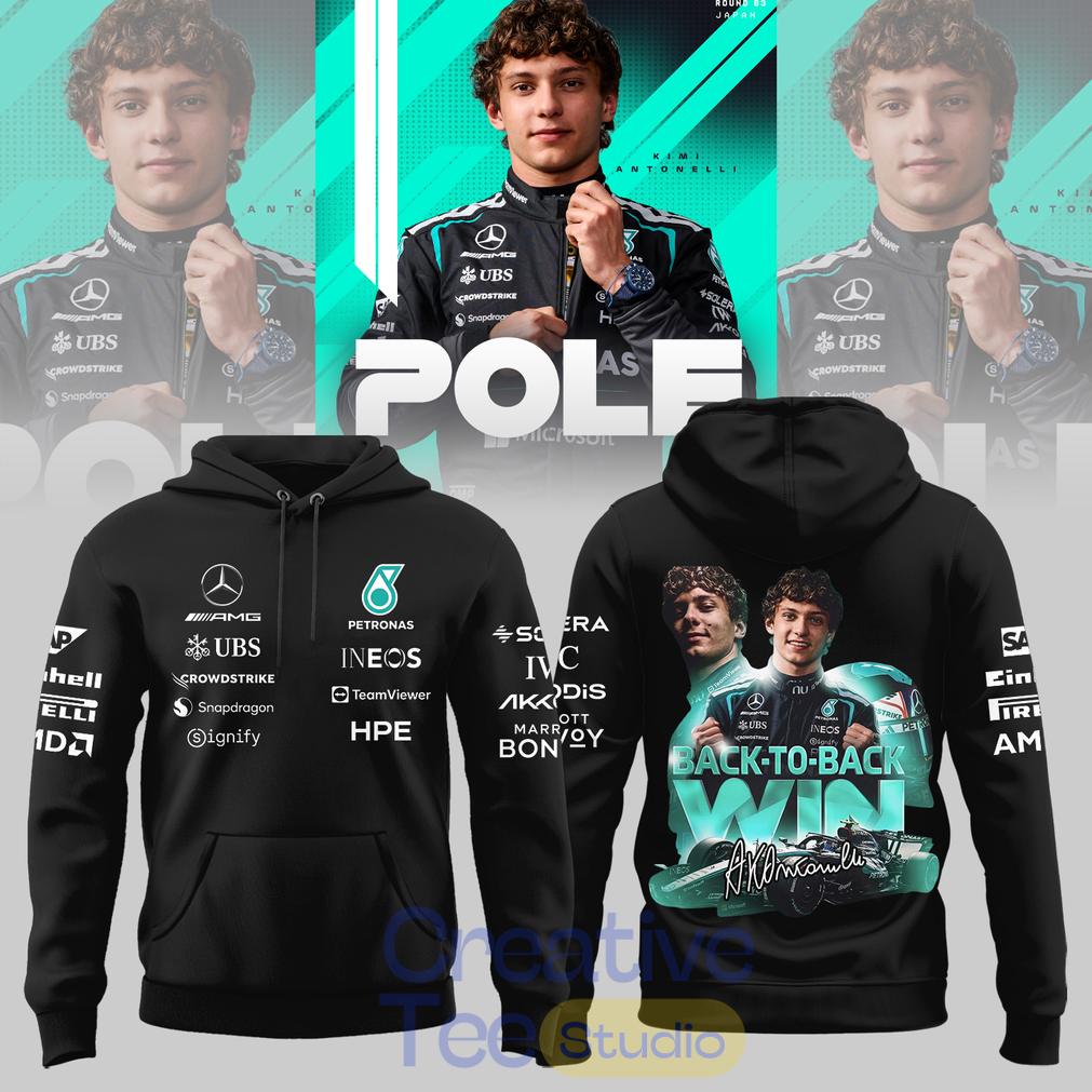 Kimi Antonelli “Back-to-Back” Pole 2026 Hoodie