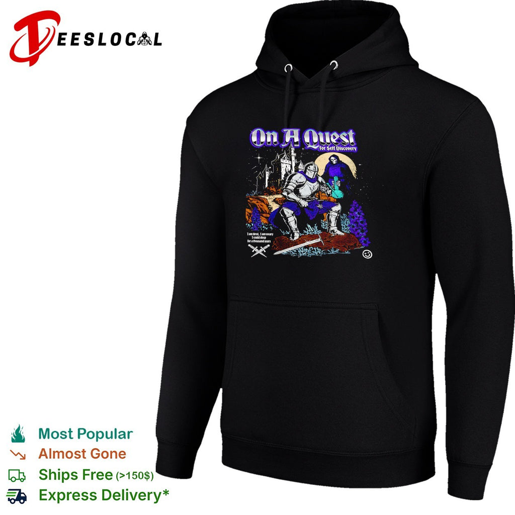 Knight on a quest for self discovery shirt