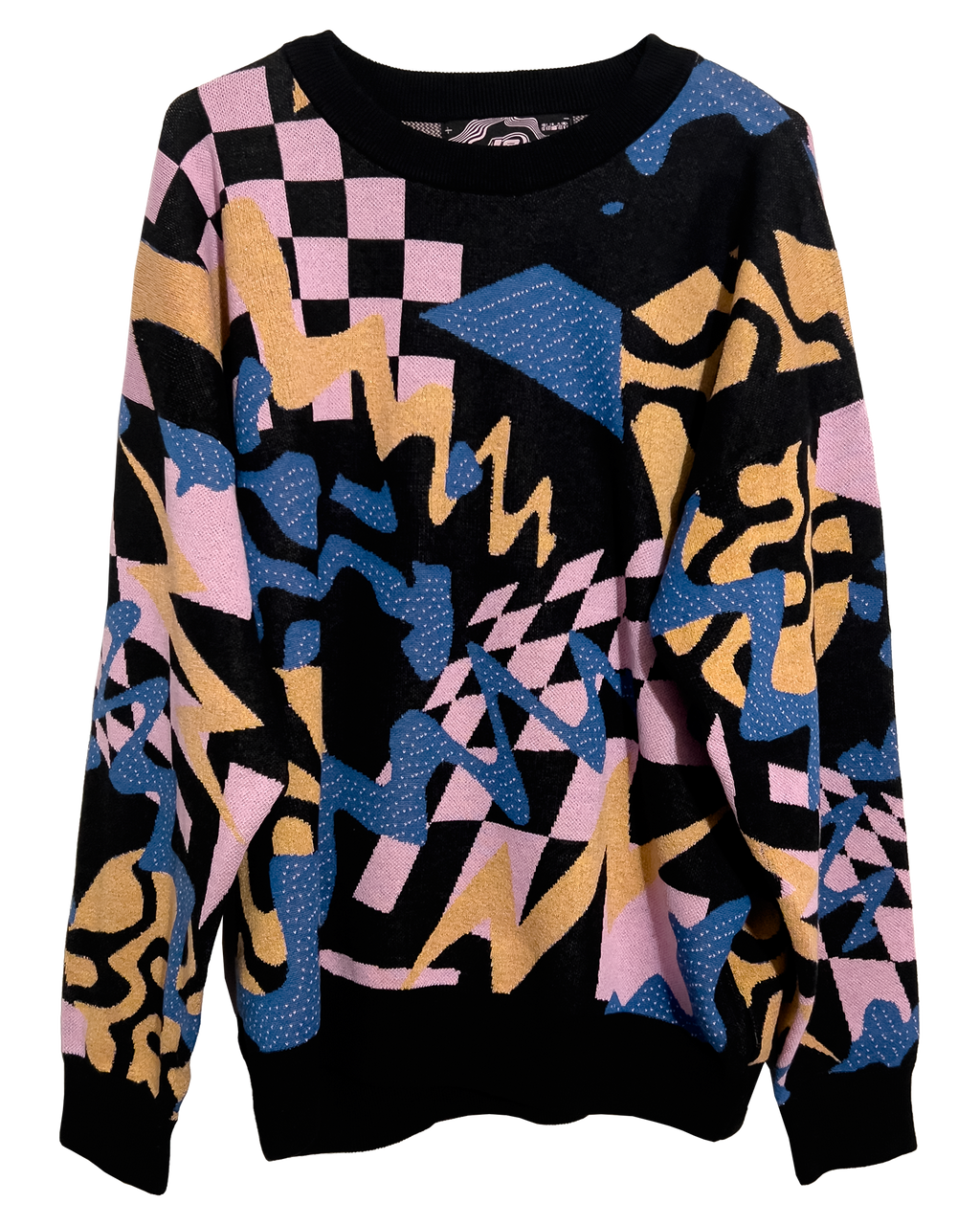 Into The Abstract Knit Sweatshirt