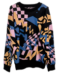 Into The Abstract Knit Sweatshirt