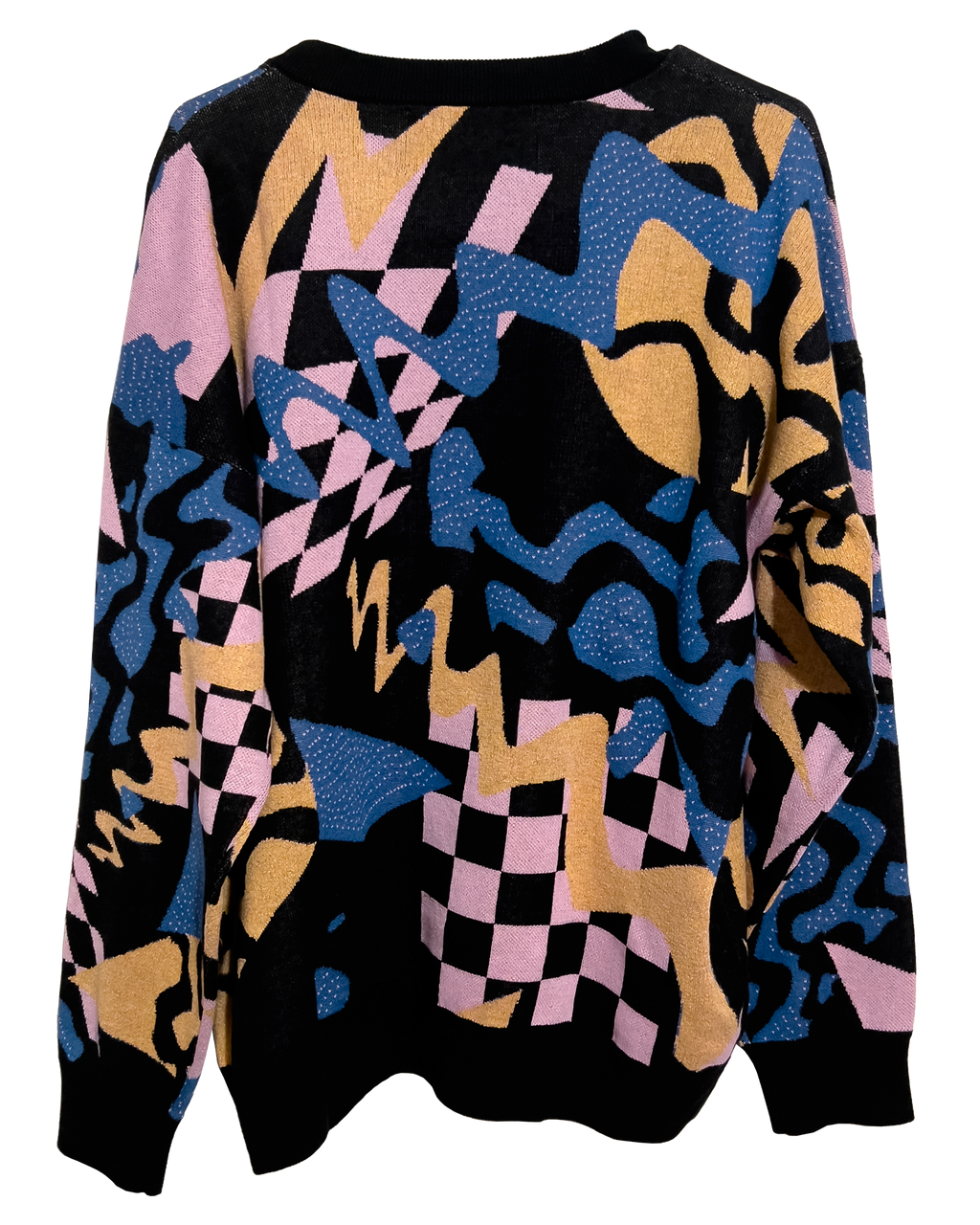 Into The Abstract Knit Sweatshirt