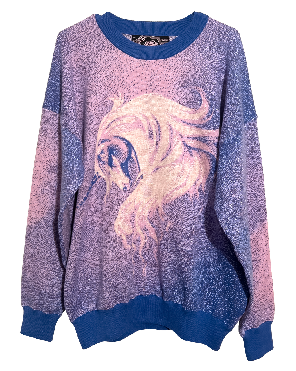 Lavender Mist Knit Sweatshirt