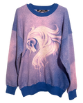 Lavender Mist Knit Sweatshirt
