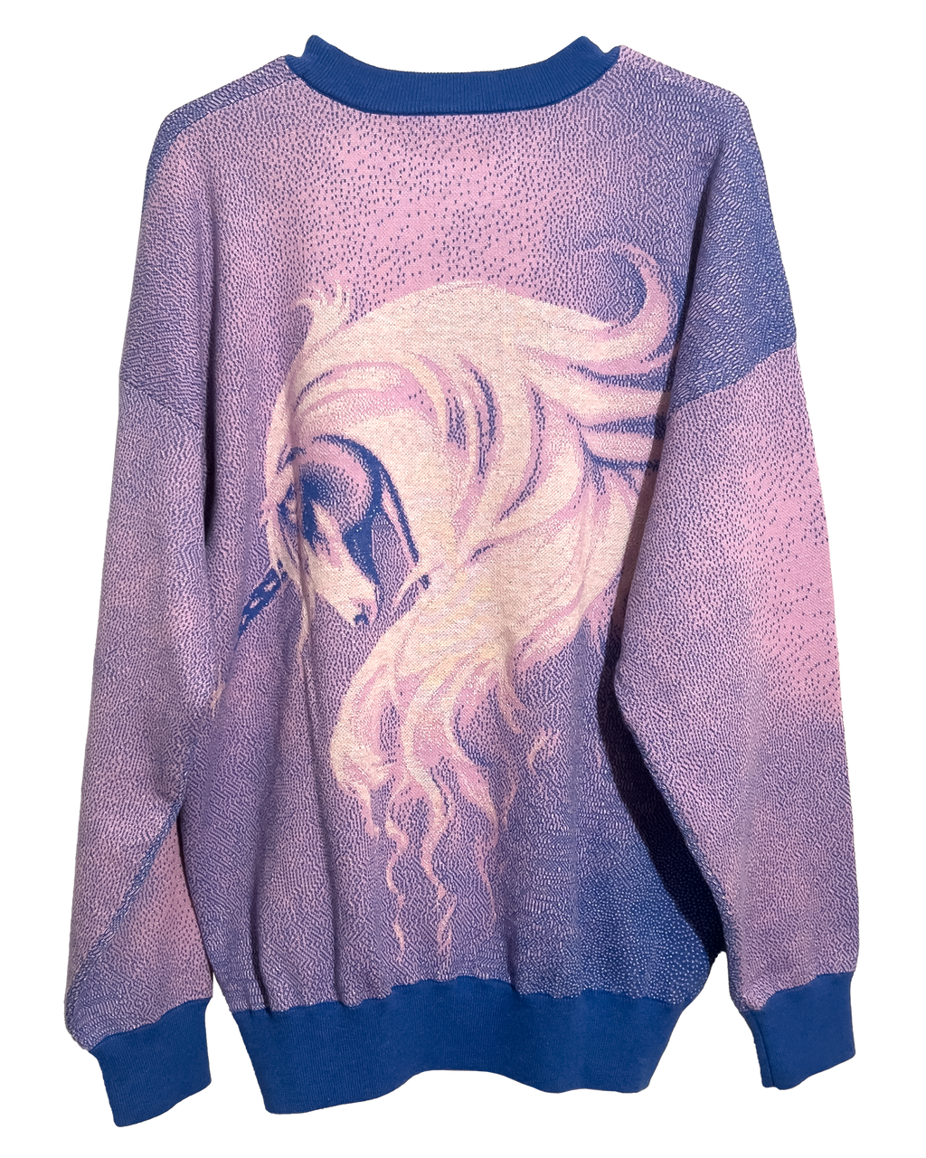 Lavender Mist Knit Sweatshirt