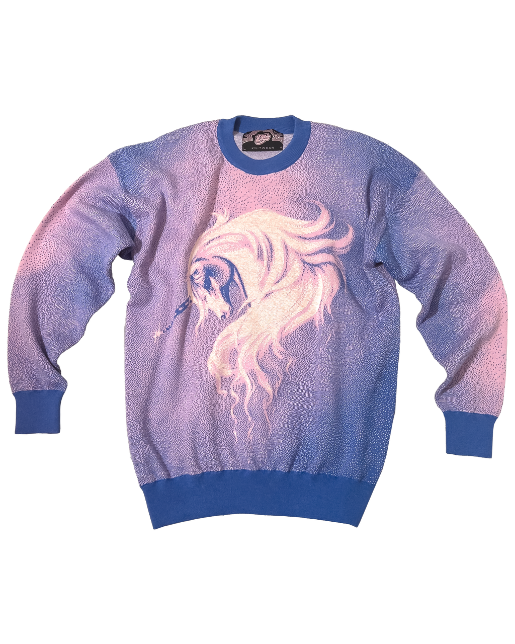 Lavender Mist Knit Sweatshirt