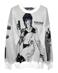 Femme Boss Knit Sweatshirt