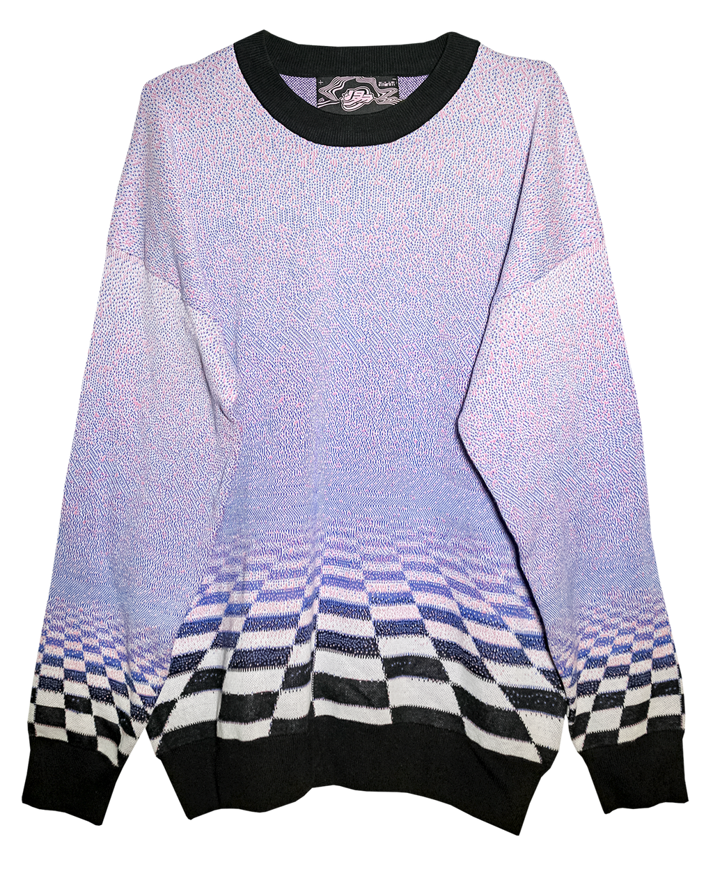 On The Plane Knit Sweatshirt