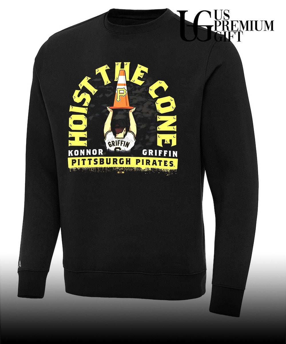 Konnor Griffin Pittsburgh Pirates Hoist the Cone player graphic shirt