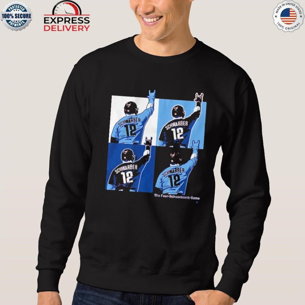 Kyle Schwarber The Four-Schwarbomb Game Shirt