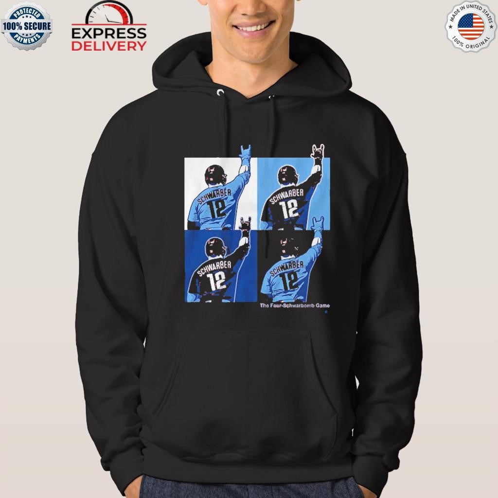 Kyle Schwarber The Four-Schwarbomb Game Shirt