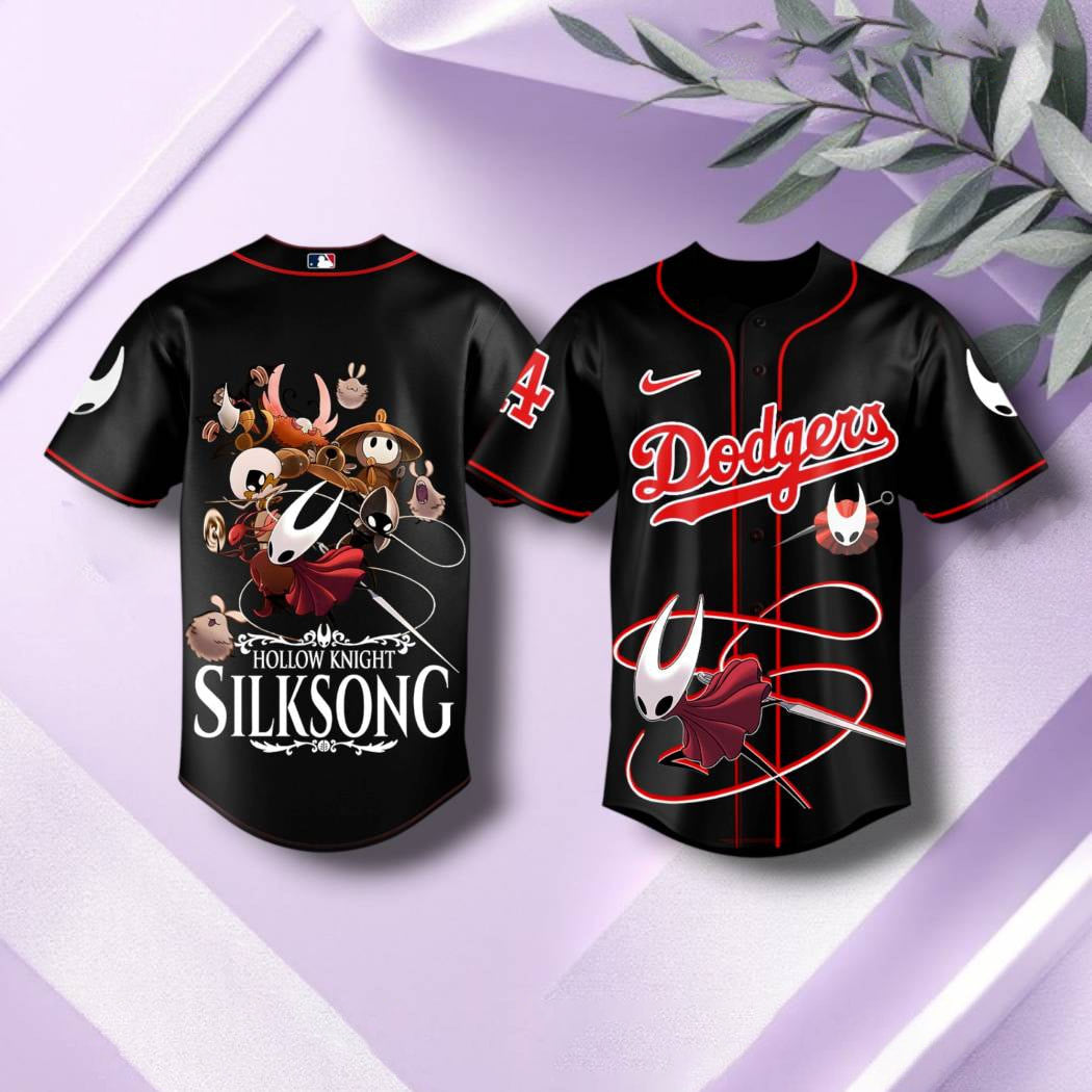 LA Dodgers Hollow Knight Silksong Baseball Jersey