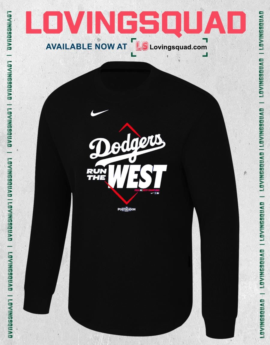 LA Dodgers Run the West 2026 NL West Division Champions T-shirt