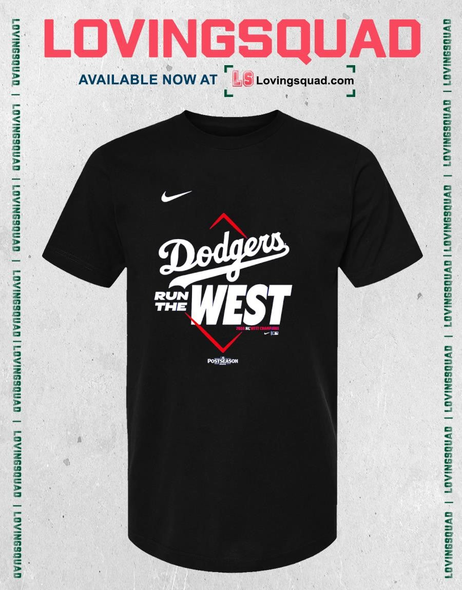 LA Dodgers Run the West 2026 NL West Division Champions T-shirt