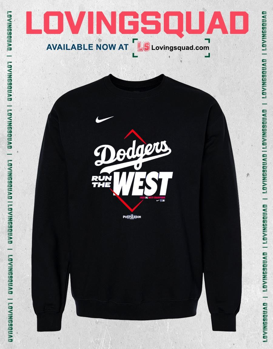 LA Dodgers Run the West 2026 NL West Division Champions T-shirt