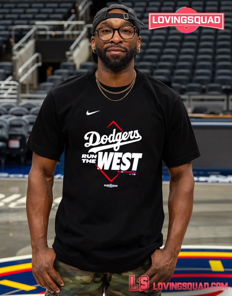 LA Dodgers Run the West 2026 NL West Division Champions T-shirt