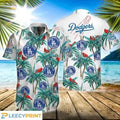 LA Dodgers Tropical MLB Hawaiian Shirt For Men, LA Dodgers Hawaiian Shirt