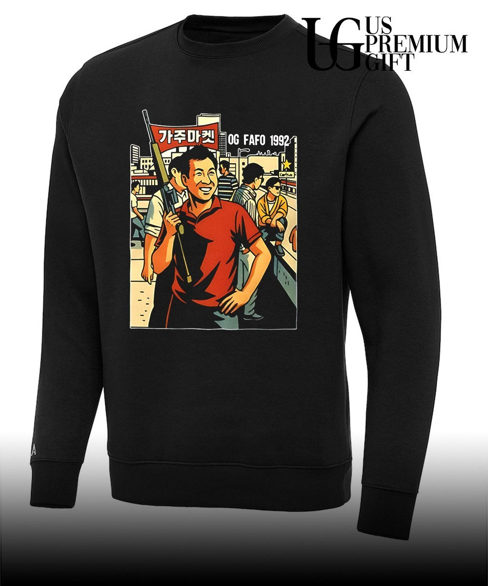 LA Riots Roof Korean Veterans Og Fafo 1992 shirt