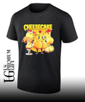 Anthropomorphic Dessert Humorous Cheesecake shirt