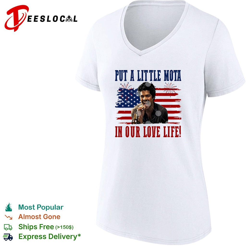 La Bamba Put A Little Mota In Our Love Life 4th Of July Funny Patriotic Freedom parody shirt