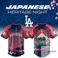 La Dodgers Japanese Heritage Night April 27 2026 Baseball Jersey Shirt Giveaway