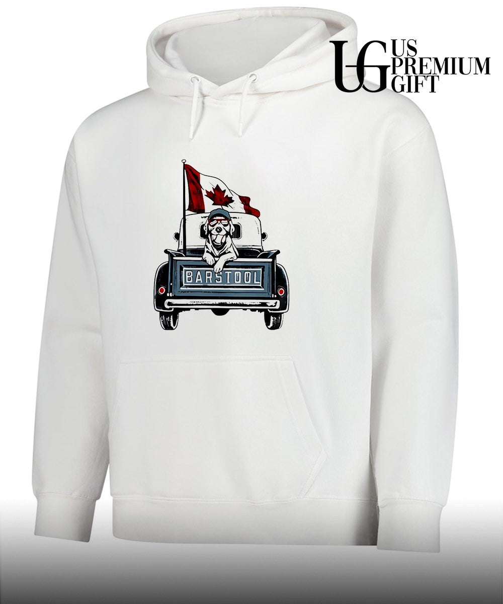 Labrador Retriever Canada Flag Baseball shirt