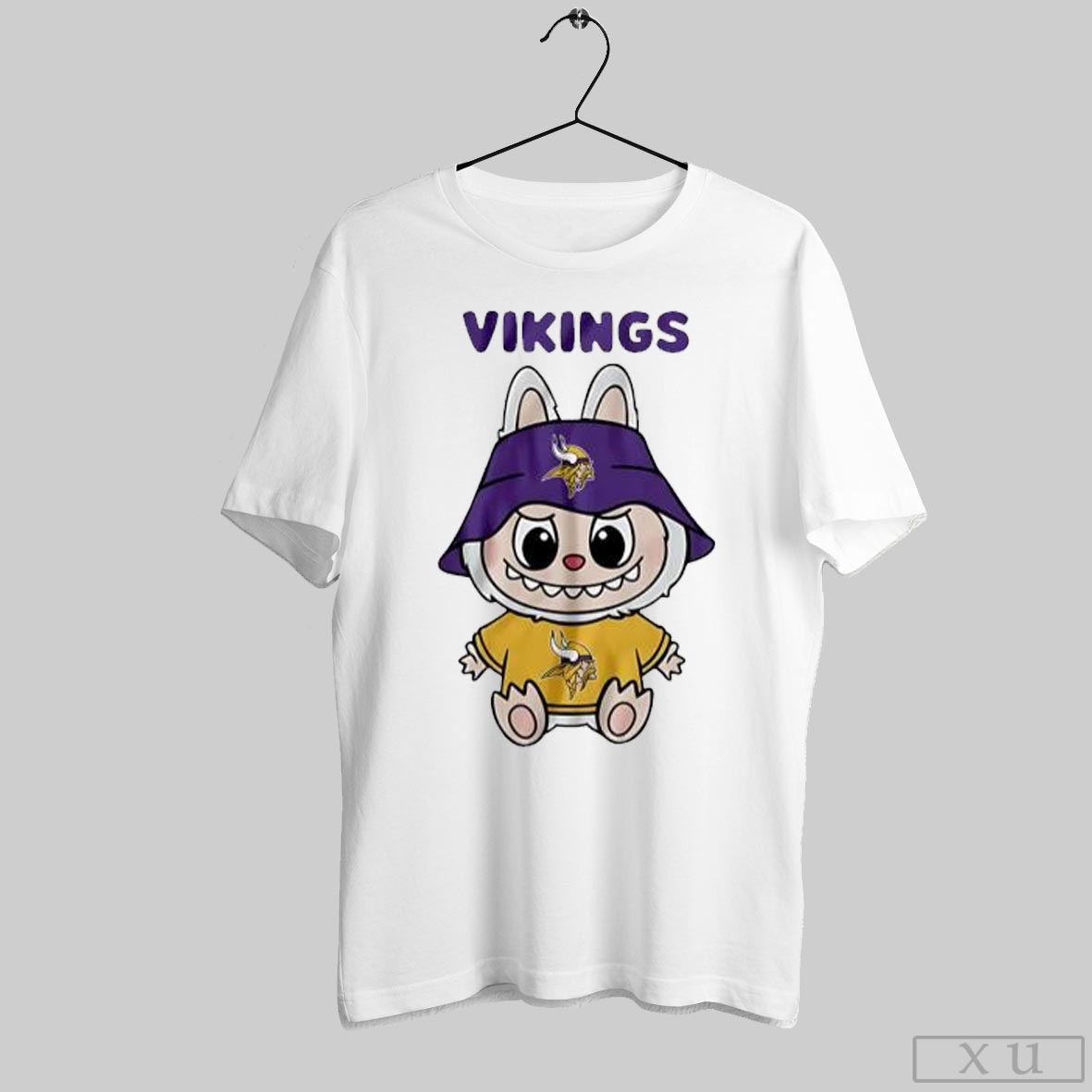 Labubu Minnesota Vikings Football Cute T-Shirts, Hoodie, Sweatshirt | InkRitualCo.com