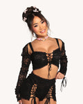 Lace Me Up Top Set