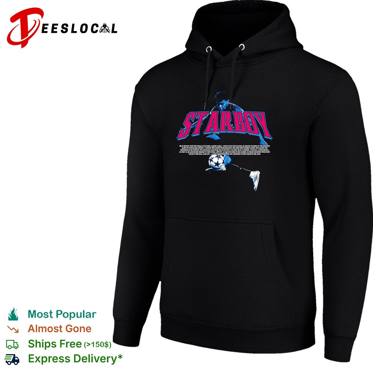 Lamine Yamal Barcelona starboy shirt