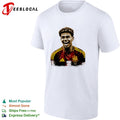 Lamine Yamal laughing Spain portrait shirt