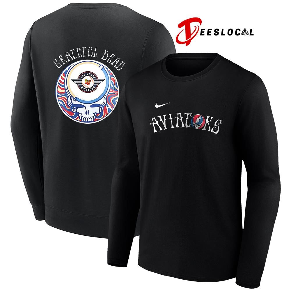 Las Vegas Aviators x Grateful Dead Triple A logo shirt