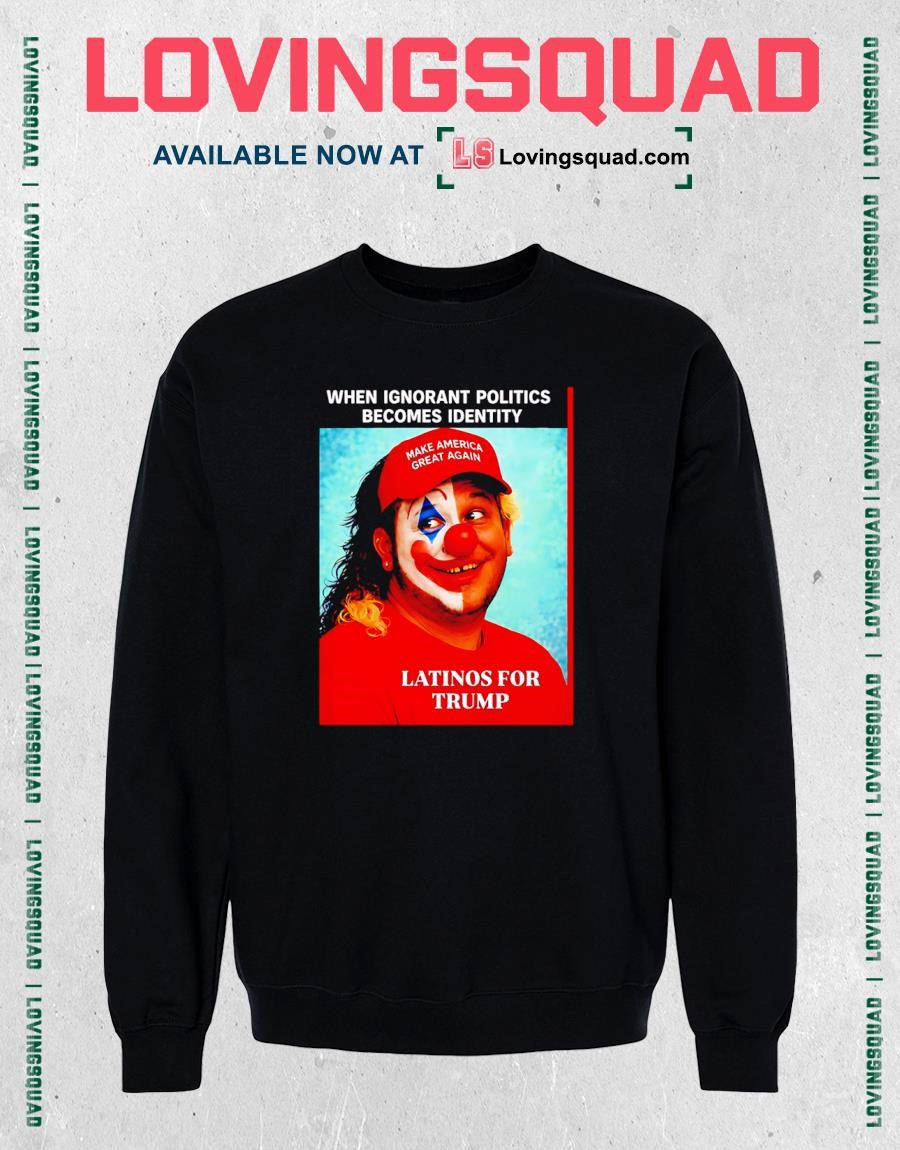 Latinos for Trump Make America Great Again Political Meme T-Shirt