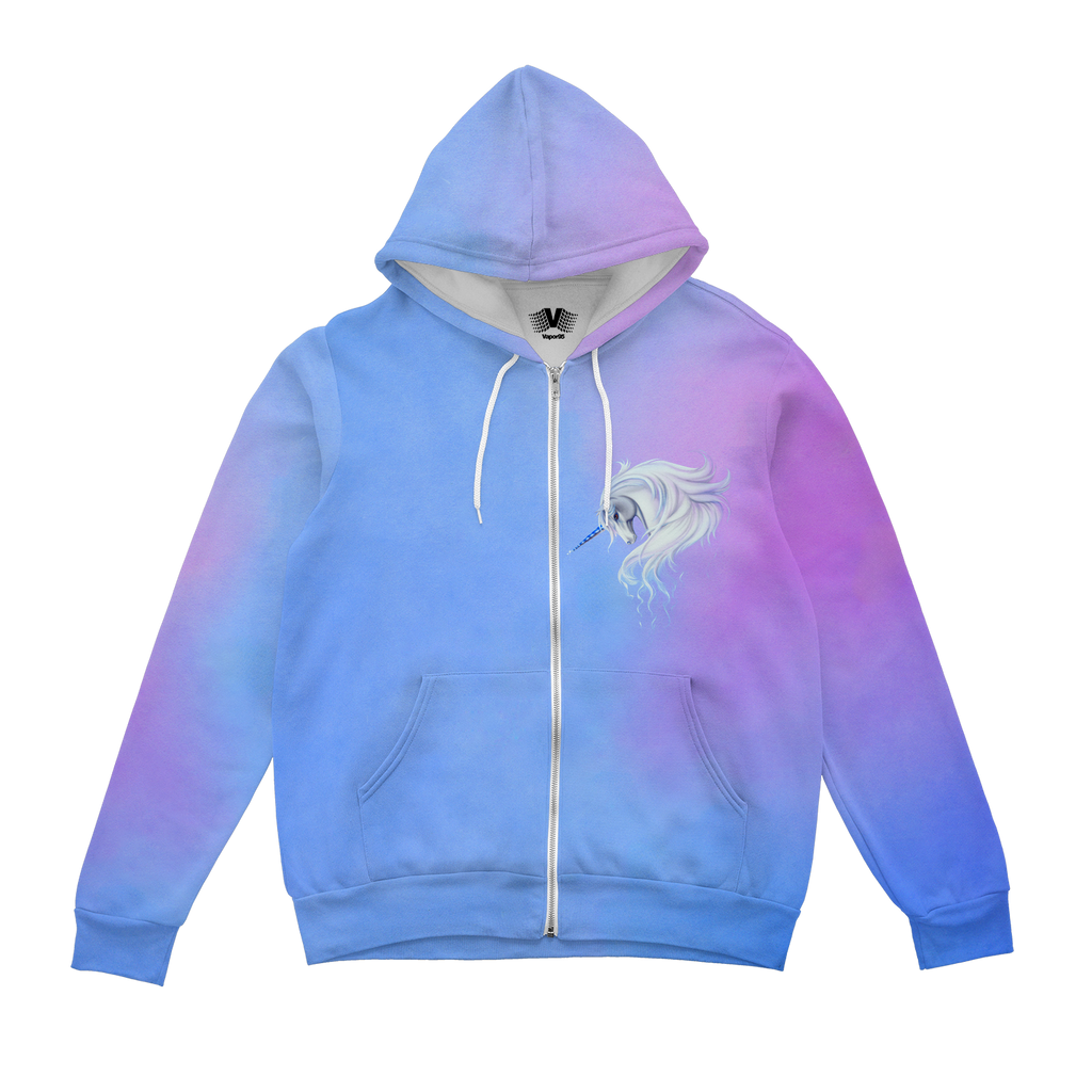 Lavender Mist Zip Up Hoodie
