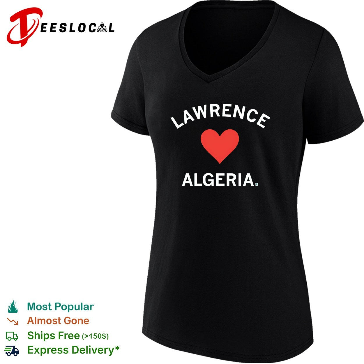 Lawrence loves Algeria shirt
